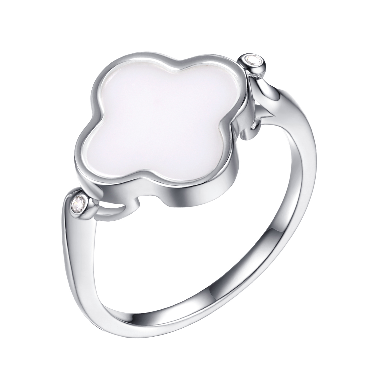 Кольцо из серебра с камнем вставками керамики фото, цены