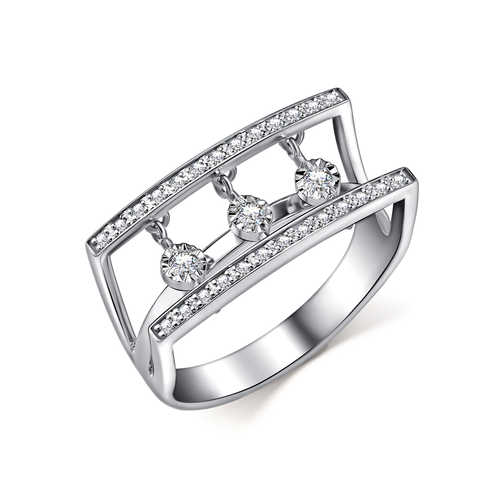 Кольцо из золота с камнем Бриллиант,  фото, цены