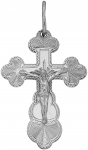 Крест из серебра фото, цены