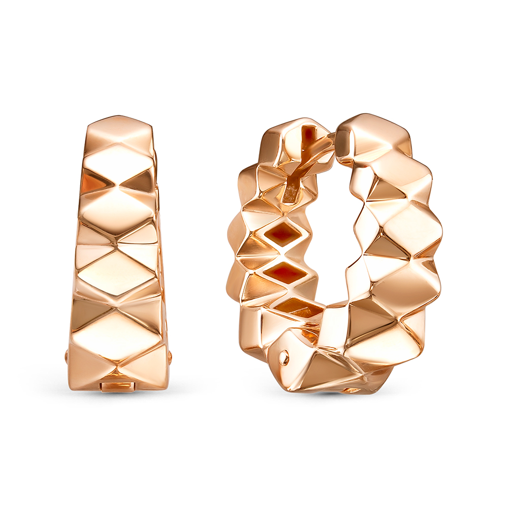 Серьги из золота с камнем  фото, цены