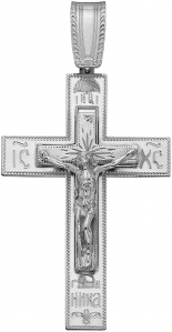 Крест из серебра фото, цены