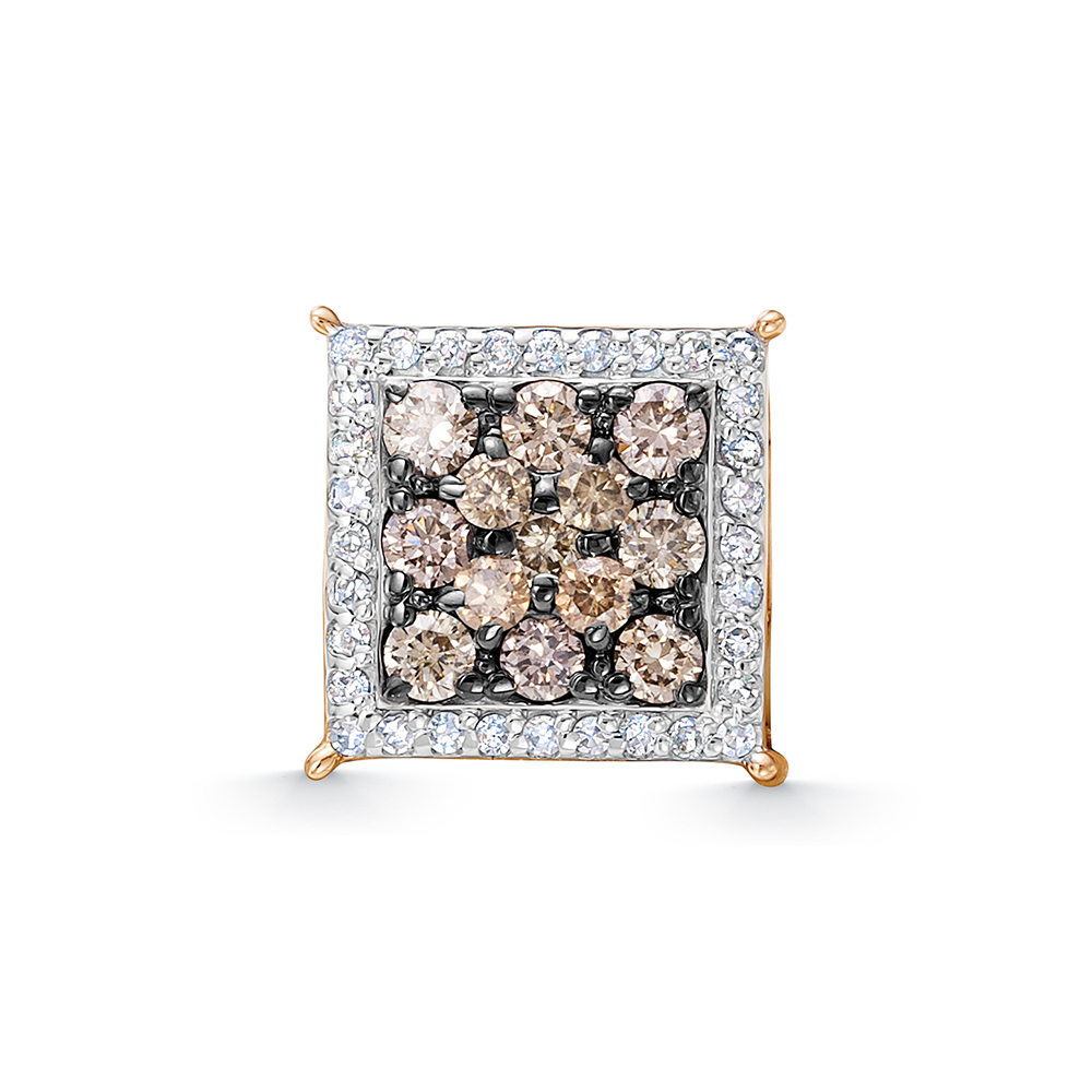 Подвеска из золота с камнем Бриллиант фото, цены