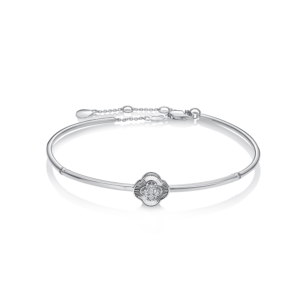 Браслет из золота с камнем Бриллиант фото, цены