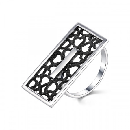 Кольцо из серебра с камнем вставками эмали фото, цены