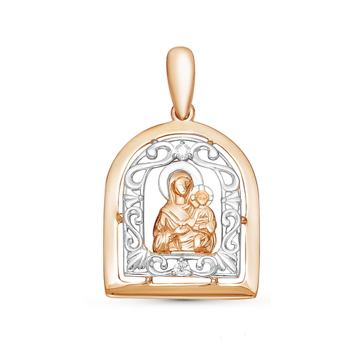 Икона из золота с камнем Фианит фото, цены