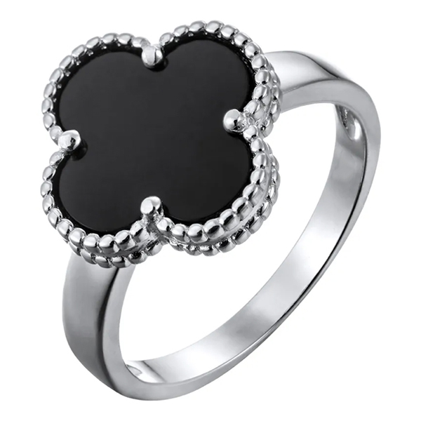 Кольцо из серебра с камнем Агат фото, цены