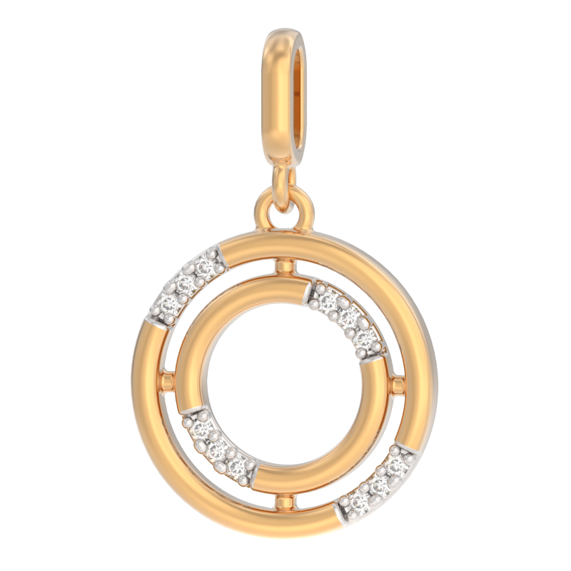 Подвеска из золота с камнем Бриллиант фото, цены