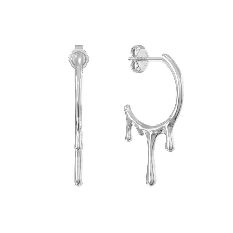 Пуссеты из серебра фото, цены