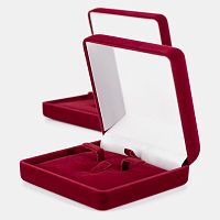 Серьги из золота с камнем Фианит фото, цены