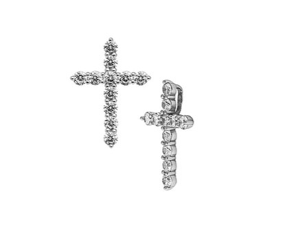 Подвеска из серебра с камнем Фианит фото, цены