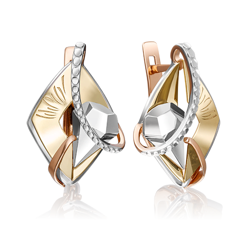 Серьги из золота без вставок фото, цены