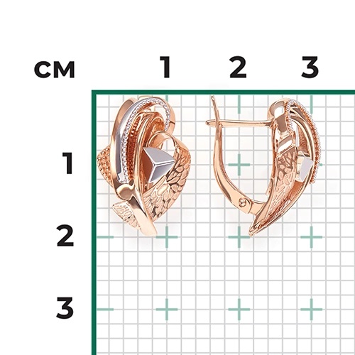 Серьги из золота без вставок фото, цены