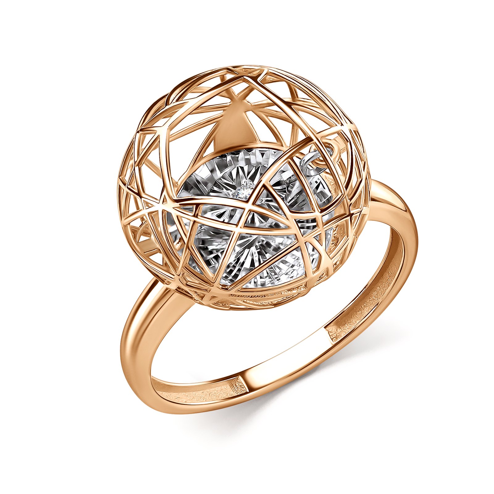 Кольцо из золота с камнем  фото, цены