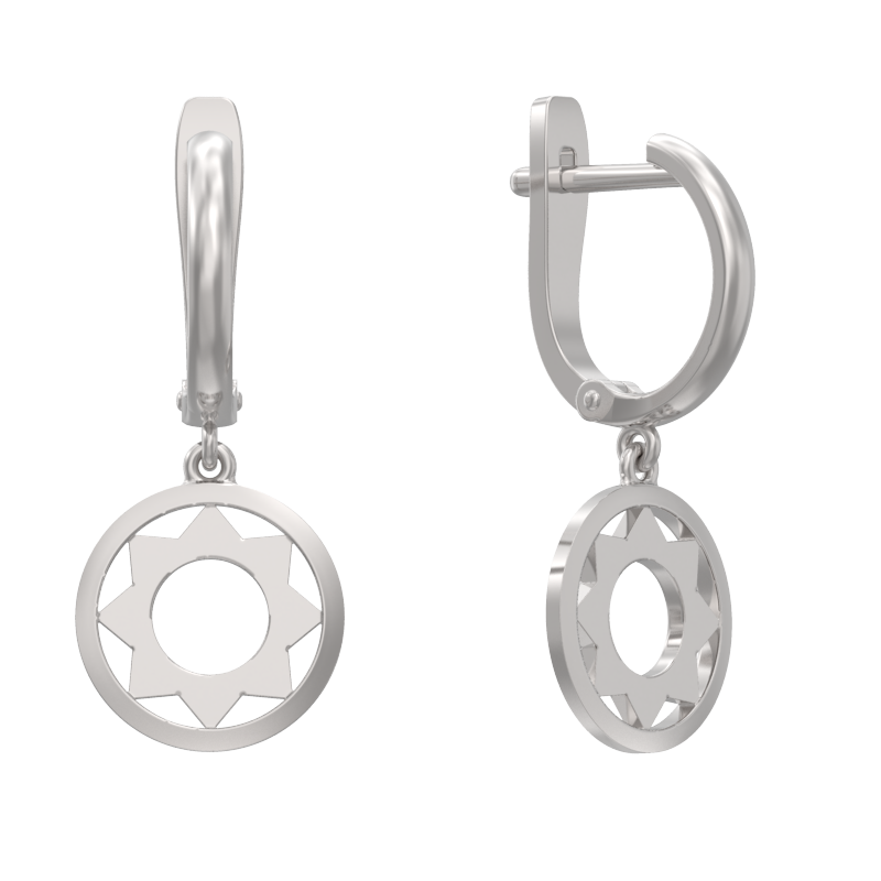 Серьги из серебра фото, цены