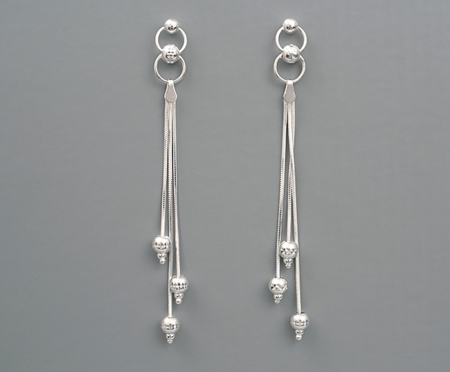 Серьги из серебра фото, цены