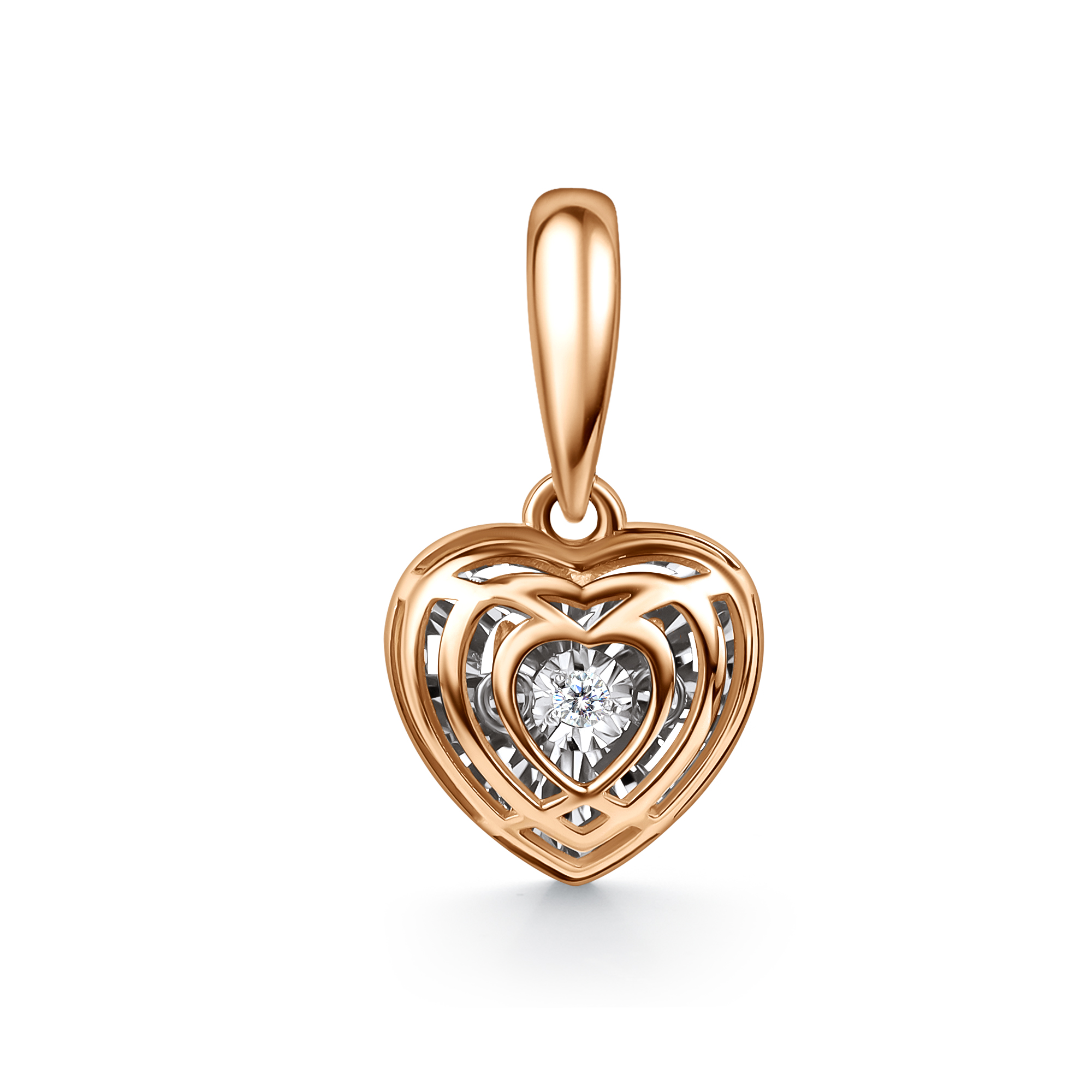 Подвеска из золота с камнем  фото, цены