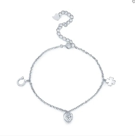 Браслет из серебра с камнем Циркон фото, цены