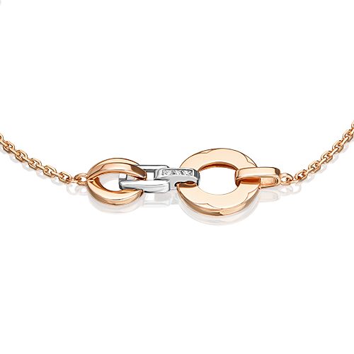 Браслет из золота с камнем Бриллиант фото, цены