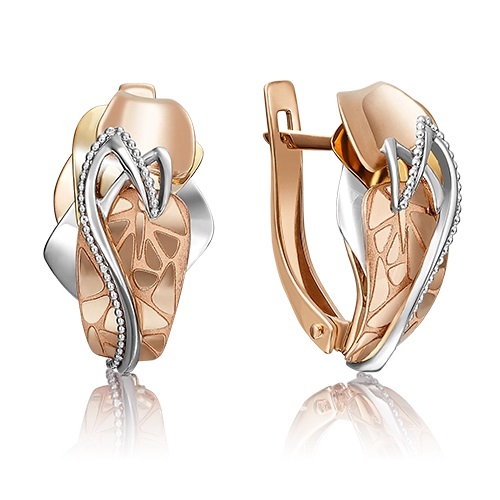 Серьги из золота без вставок фото, цены