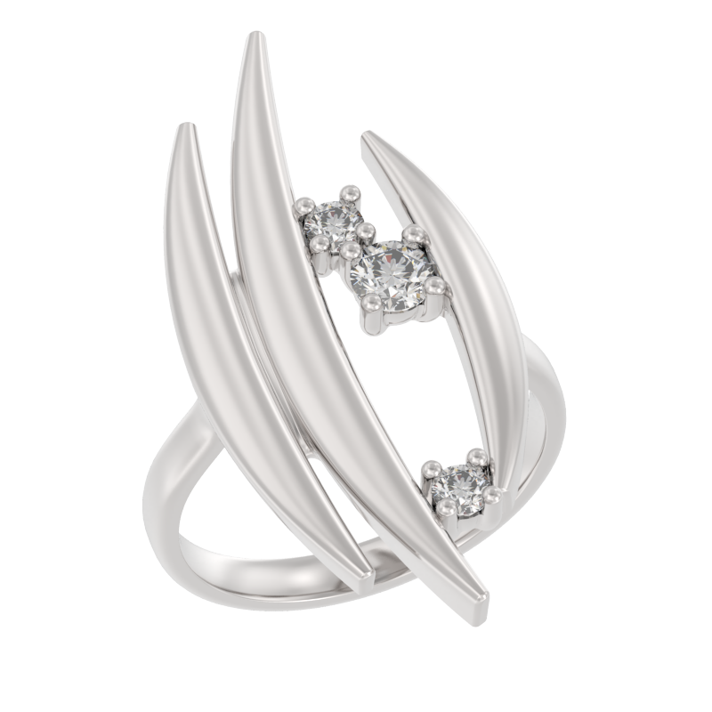 Кольцо из серебра с камнем Фианит фото, цены