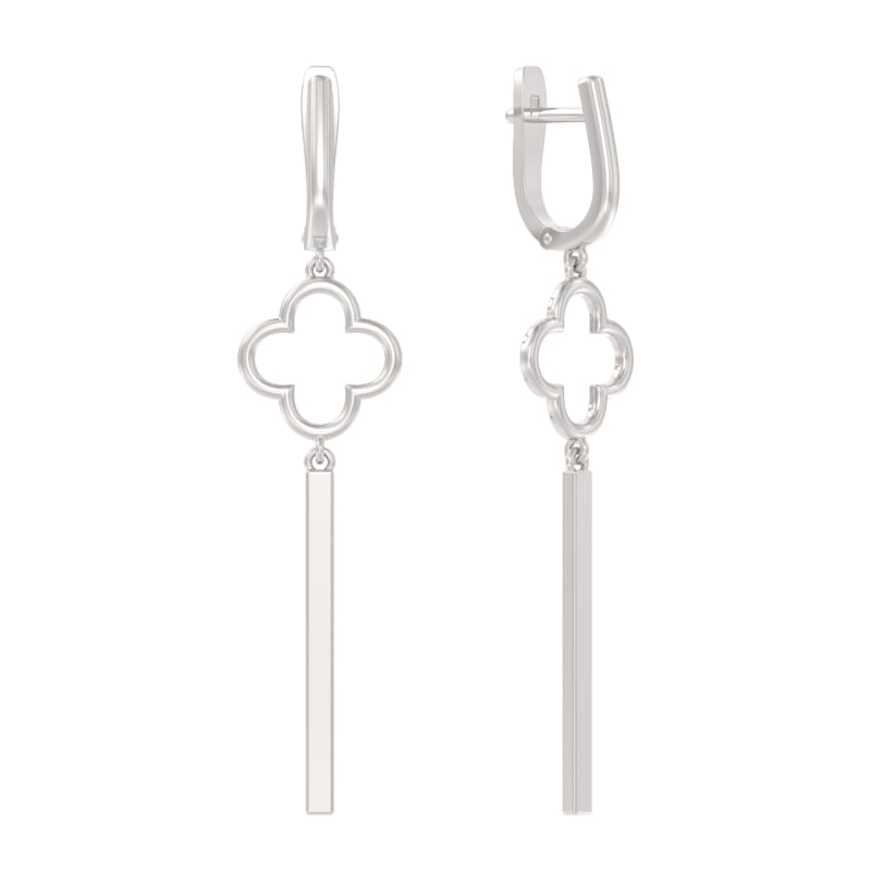 Серьги из серебра фото, цены