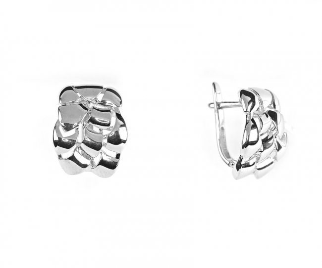 Серьги из серебра фото, цены