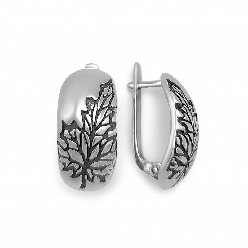 Серьги из серебра фото, цены