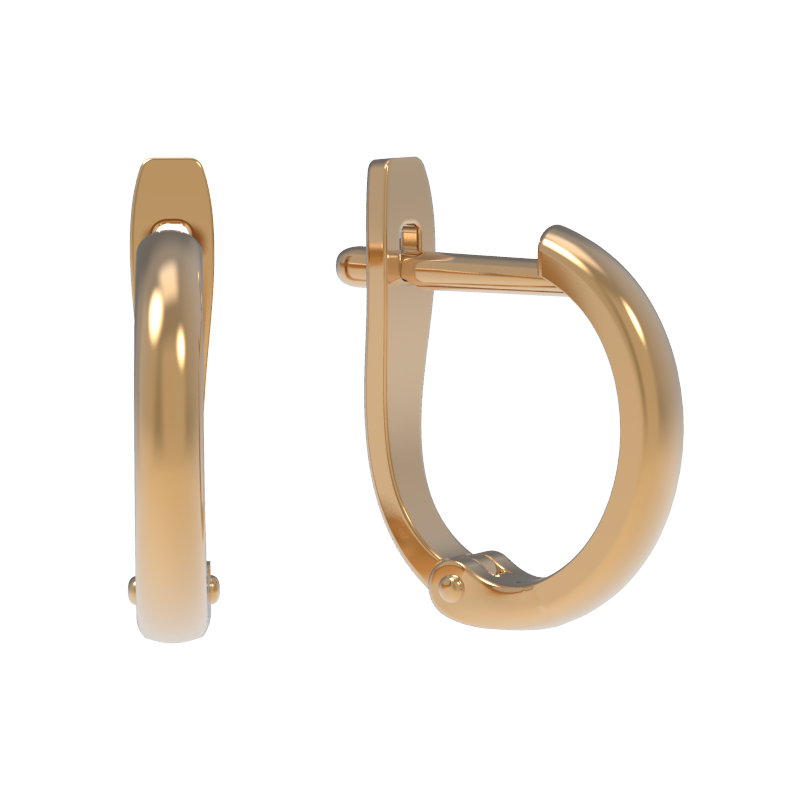 Серьги из золота без вставок фото, цены