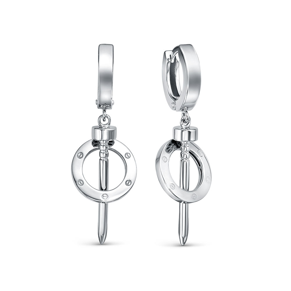 Серьги из серебра фото, цены