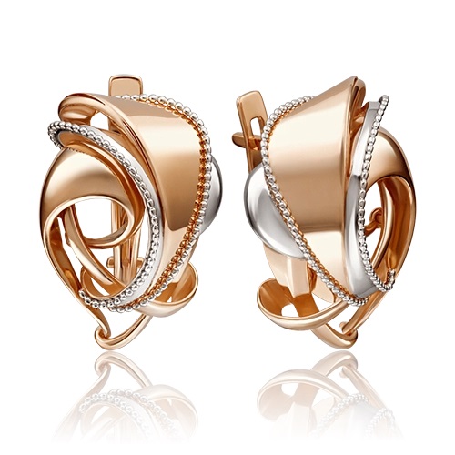 Серьги из золота без вставок фото, цены