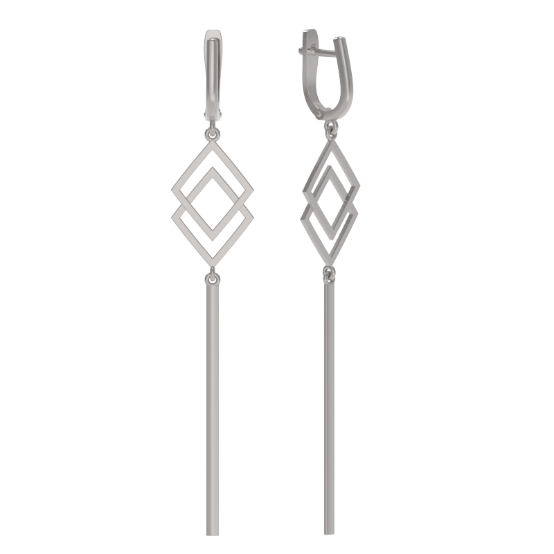 Серьги из серебра фото, цены