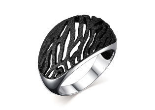 Кольцо из серебра с камнем вставками эмали фото, цены