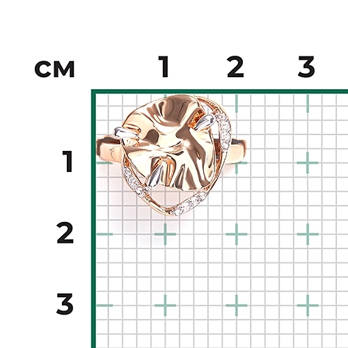 Кольцо из золота с камнем Топаз фото, цены