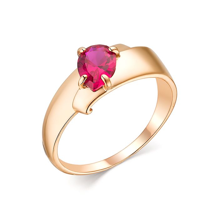 Кольцо из золота с камнем аметист фото, цены