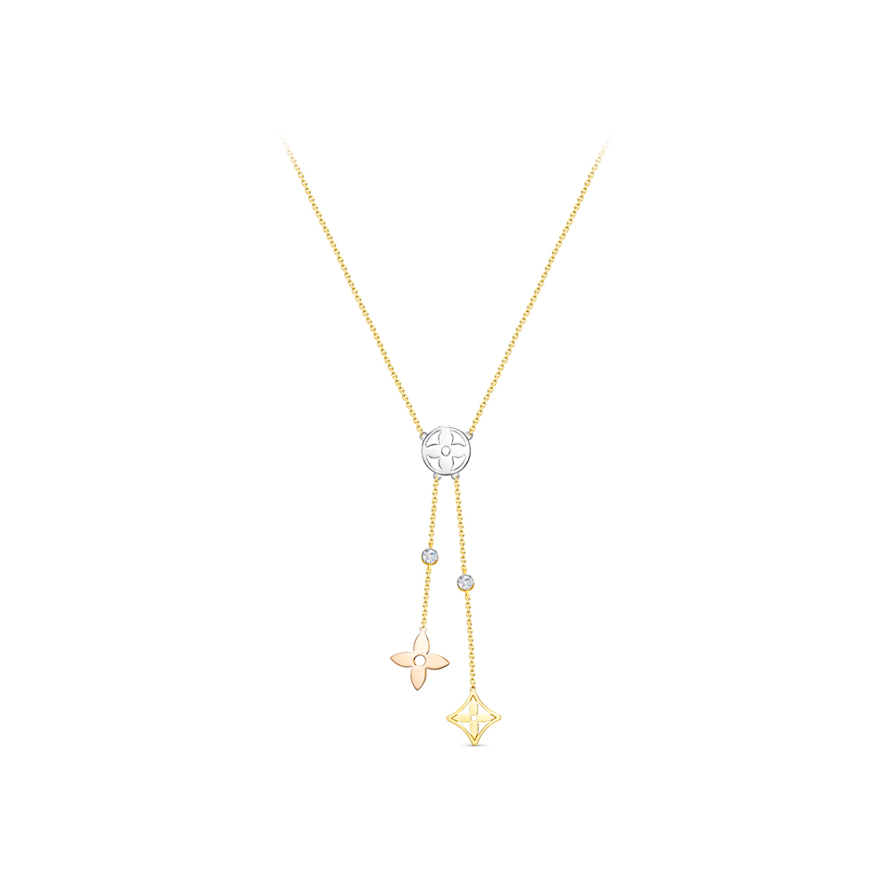 Колье из золота с камнем Фианит фото, цены