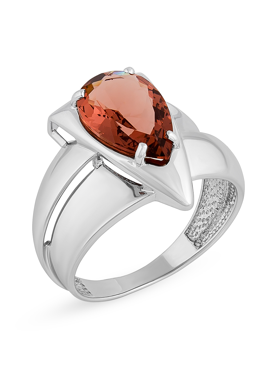 Кольцо из серебра с камнем Корунд фото, цены