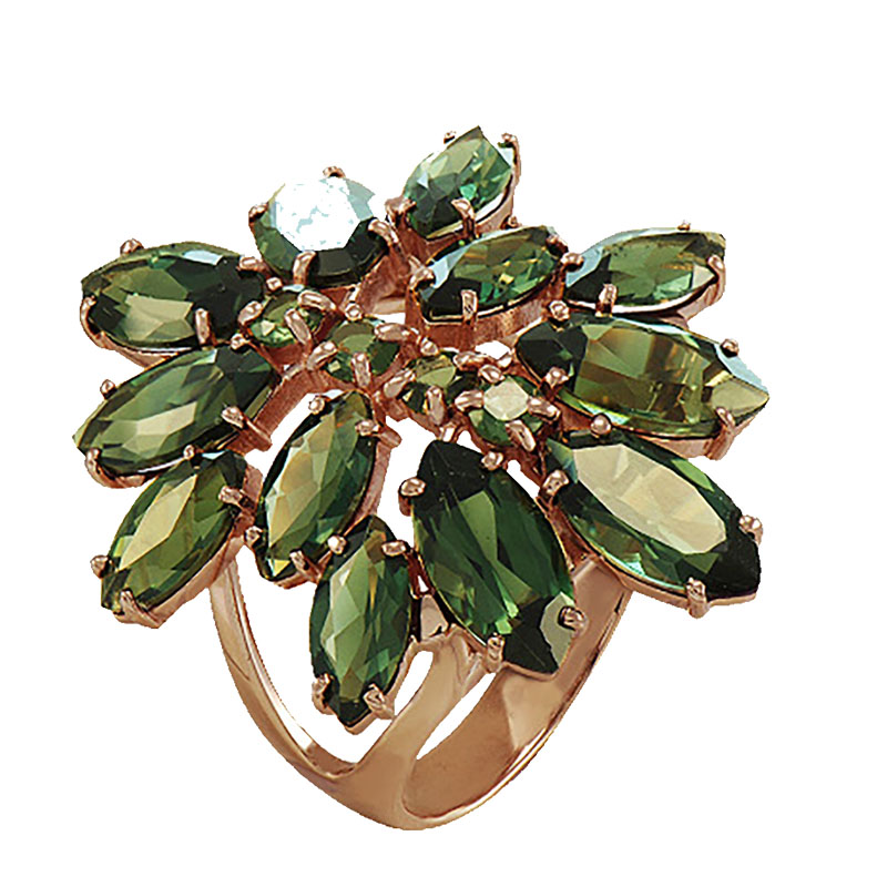 Кольцо из серебра с камнем Ситалл фото, цены