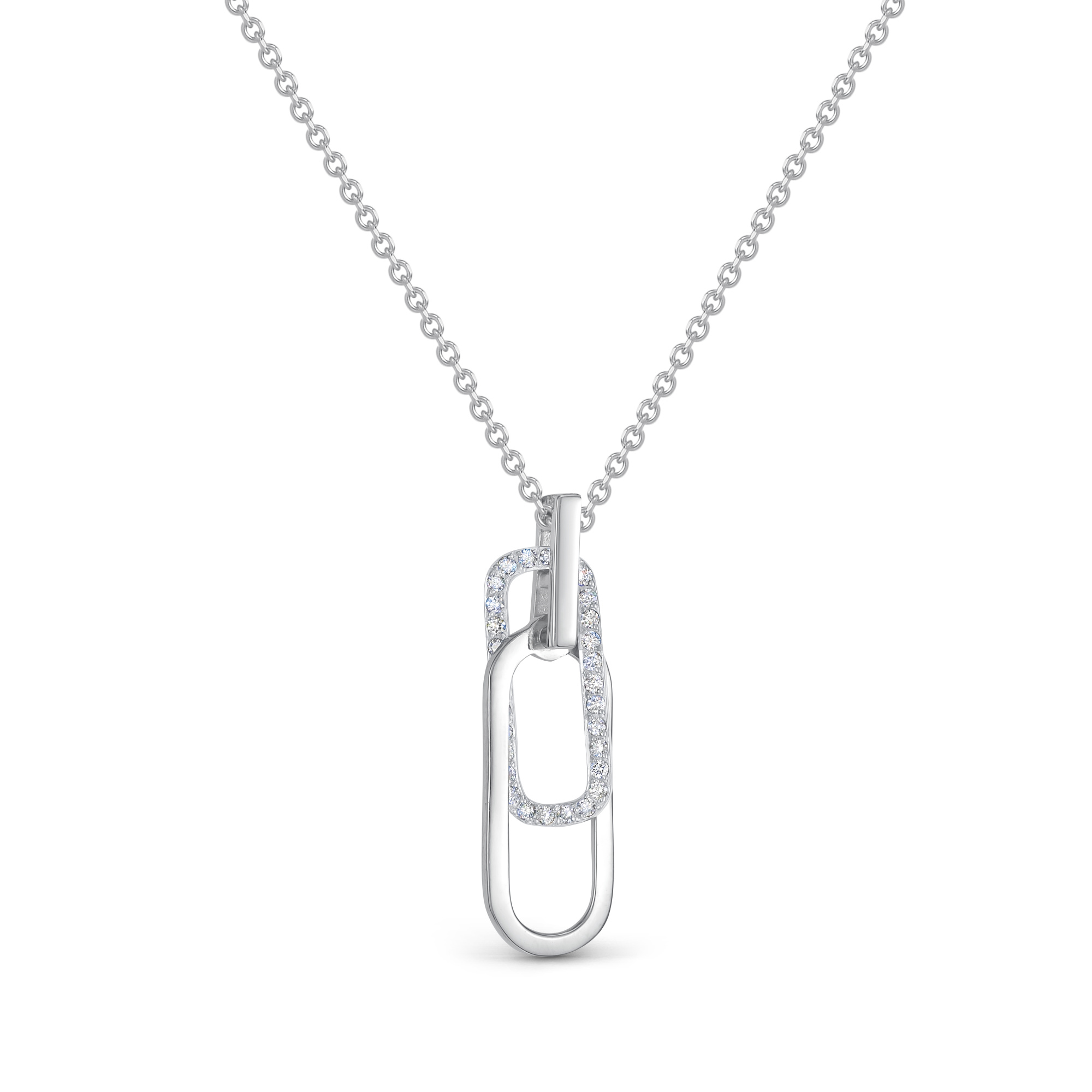 Колье из золота с камнем Бриллиант фото, цены