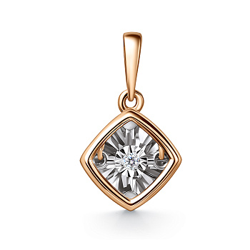 Подвеска из золота с камнем  фото, цены