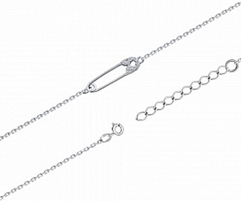 Браслет из серебра с камнем Фианит фото, цены