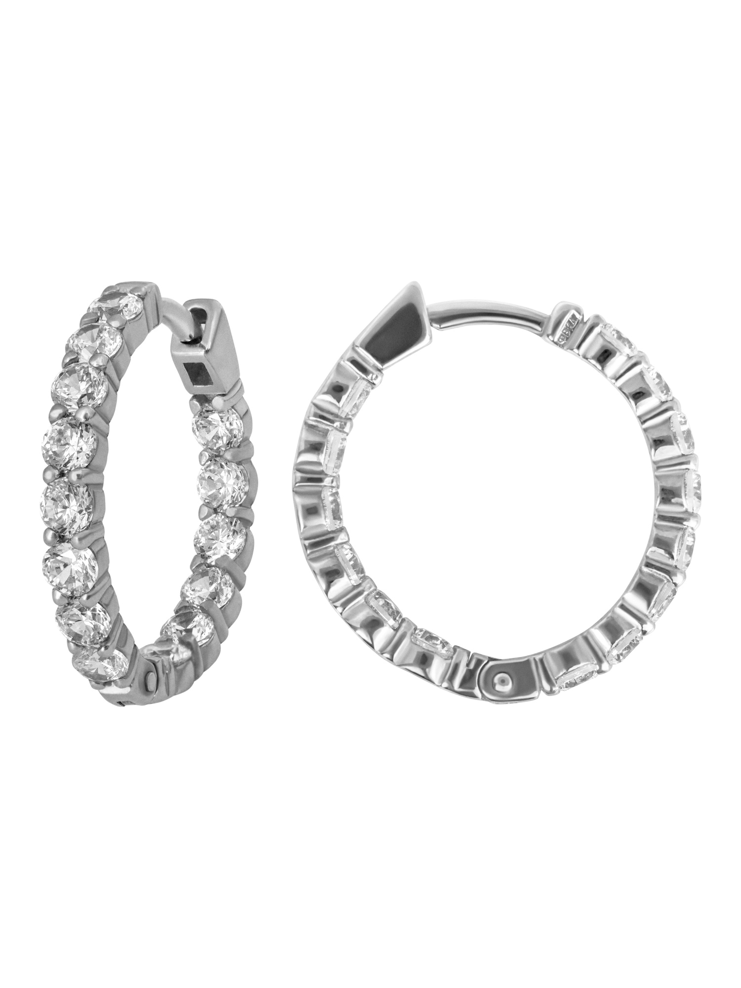 Конго из серебра с камнем Фианит фото, цены