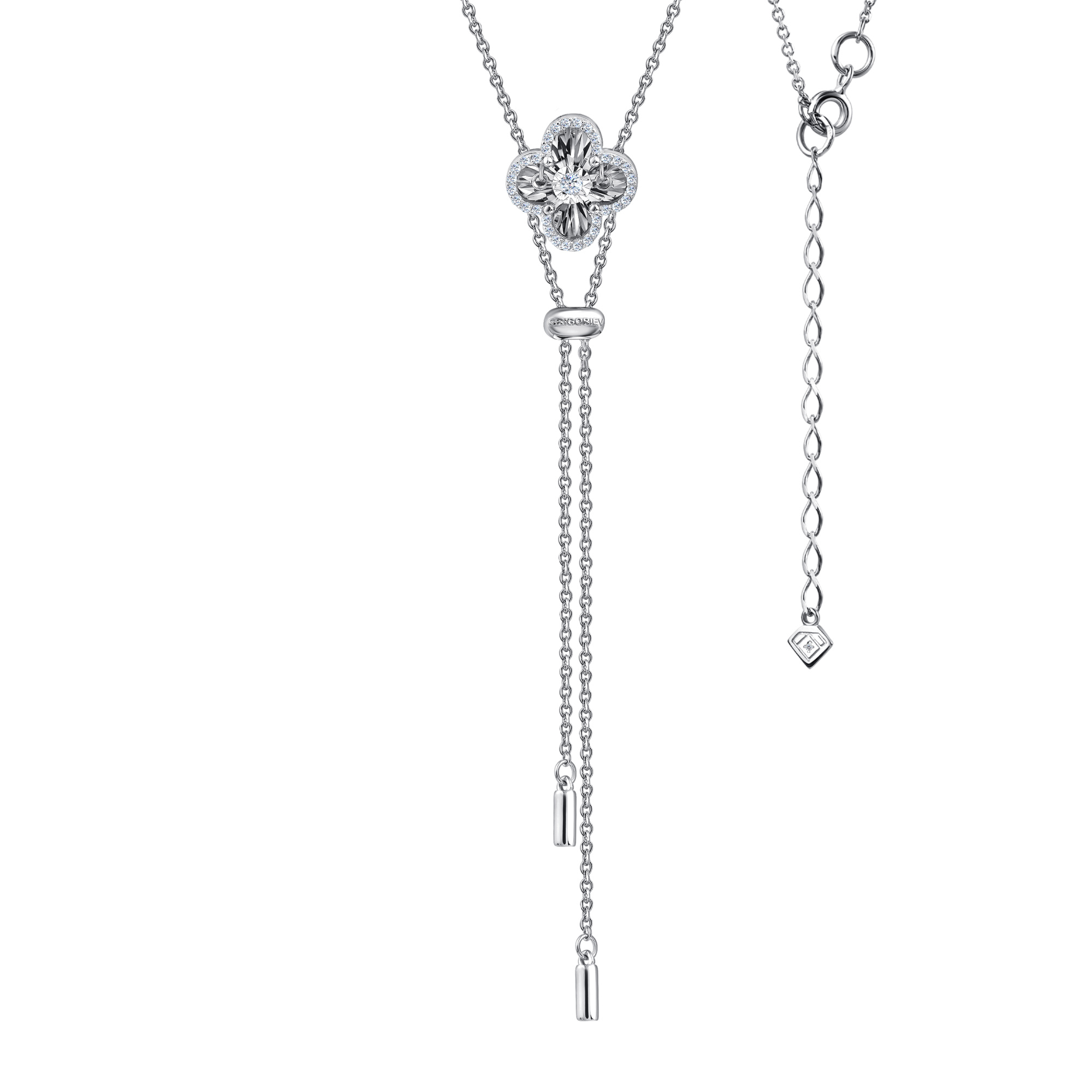 Колье из золота с камнем Бриллиант,  фото, цены