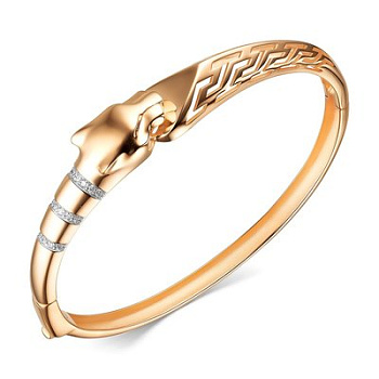 Браслет из золота с камнем Фианит фото, цены